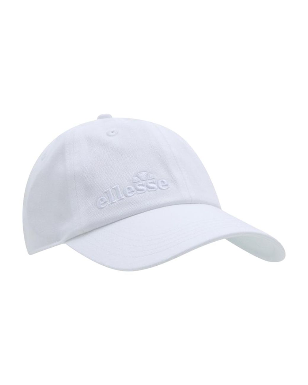 Ellesse White Arona Embroidered Logo Cap