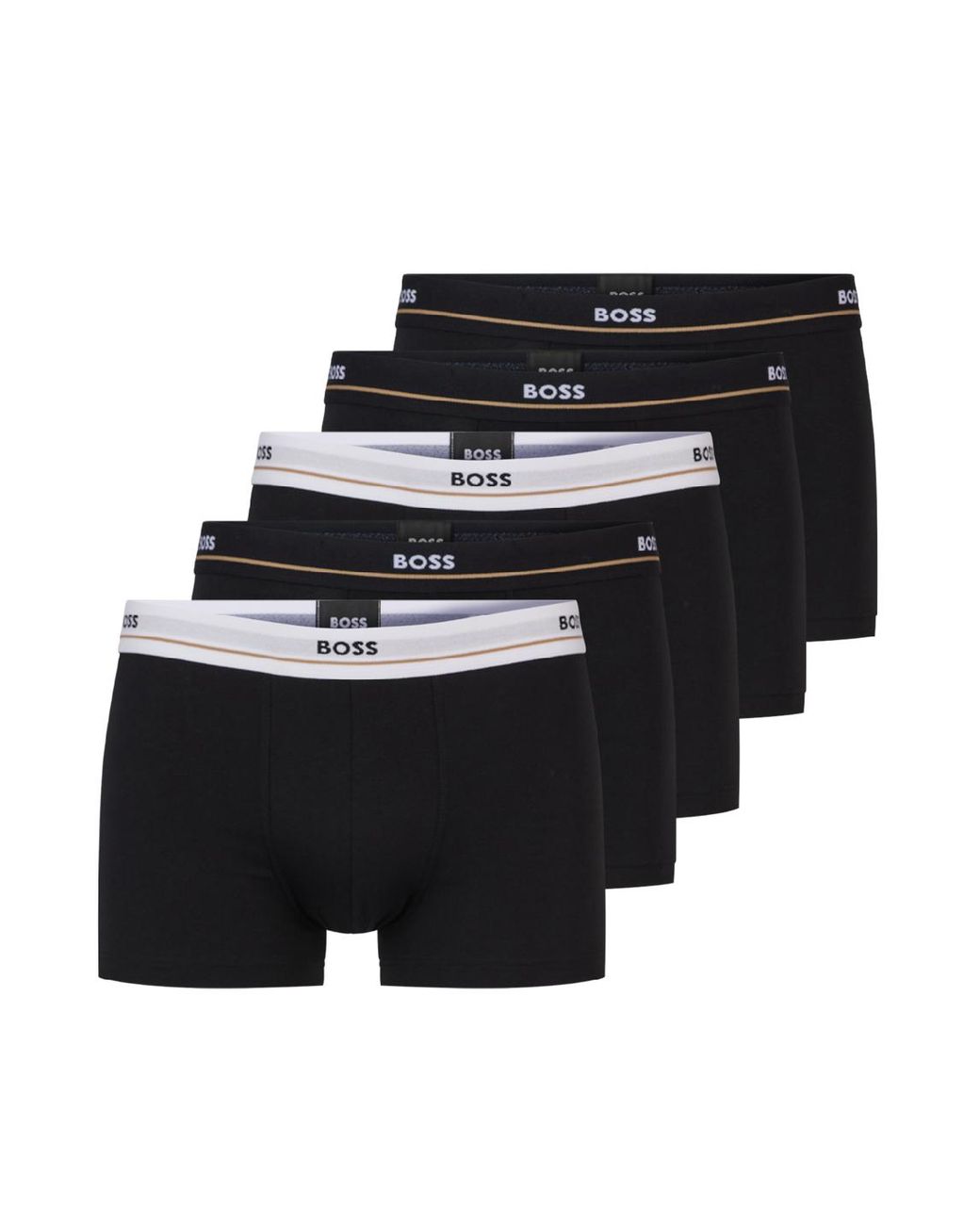 Boss Black 5 Pack Trunk for men