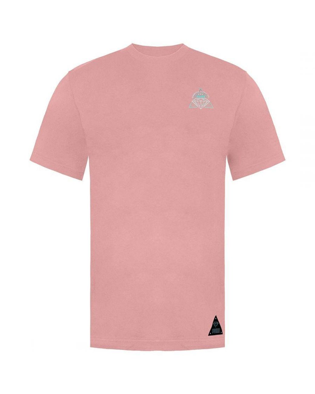 PUMA X Diamond Supply Pink T shirt for Men Lyst UK