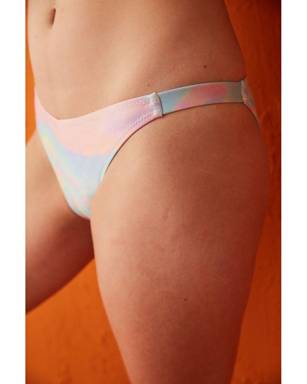 Penti Orange Pastel Shimmery Bette Side Bikini Bottom
