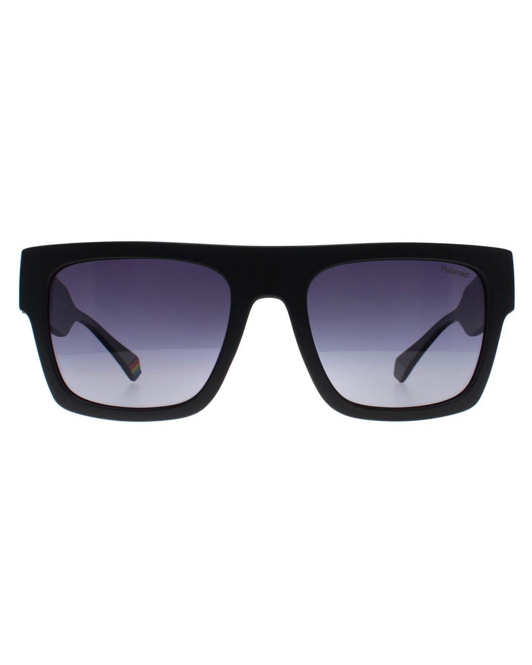Polaroid Blue Rectangle Matte Gradient Polarized Pld 6224/S/X