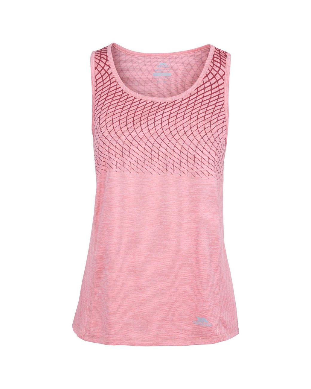 Trespass Pink Ladies Lopu Tp75 Active Tank Top Shell)