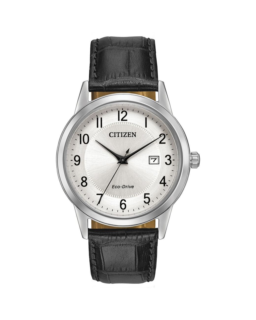 Citizen Gray Watch Aw1231-07A Leather for men