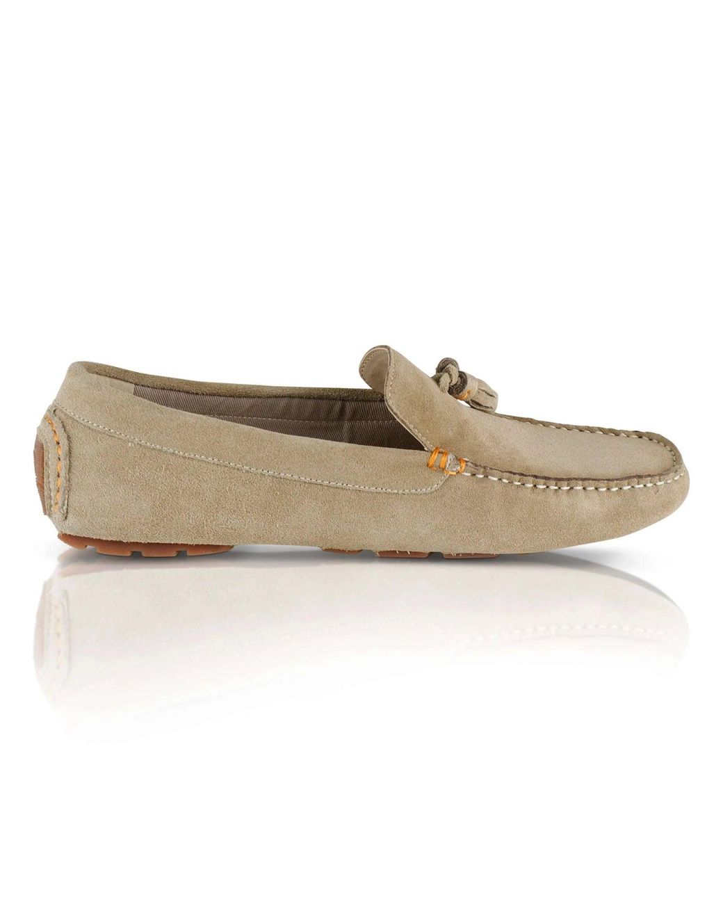 Silver Street London Natural Jackson Loafers Suede for men