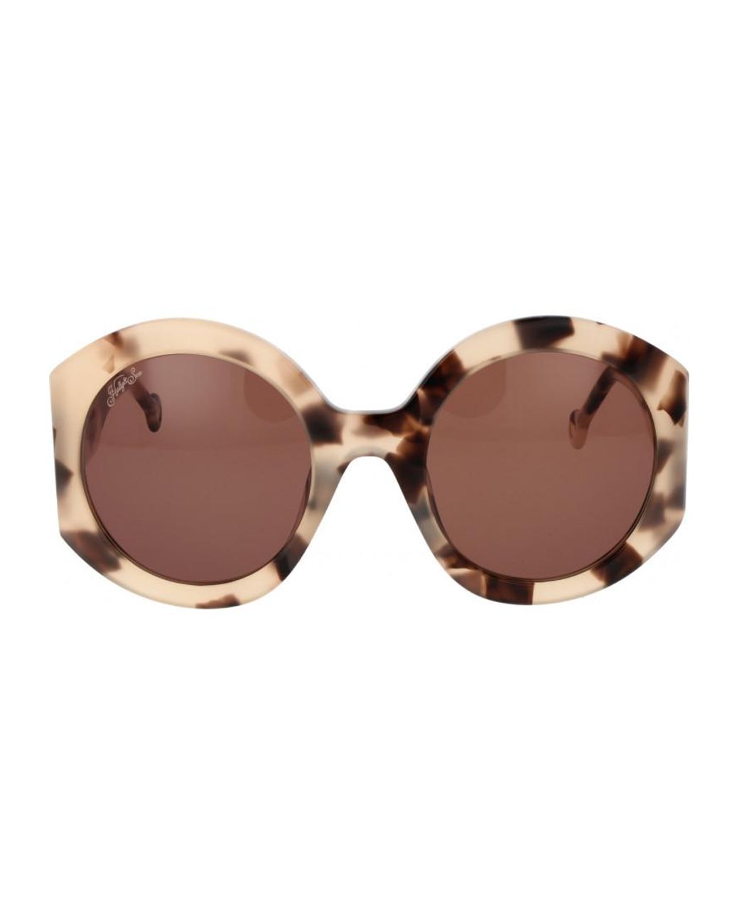 Hally & Son Brown Hs936S04 5304 53 4 Sunglasses