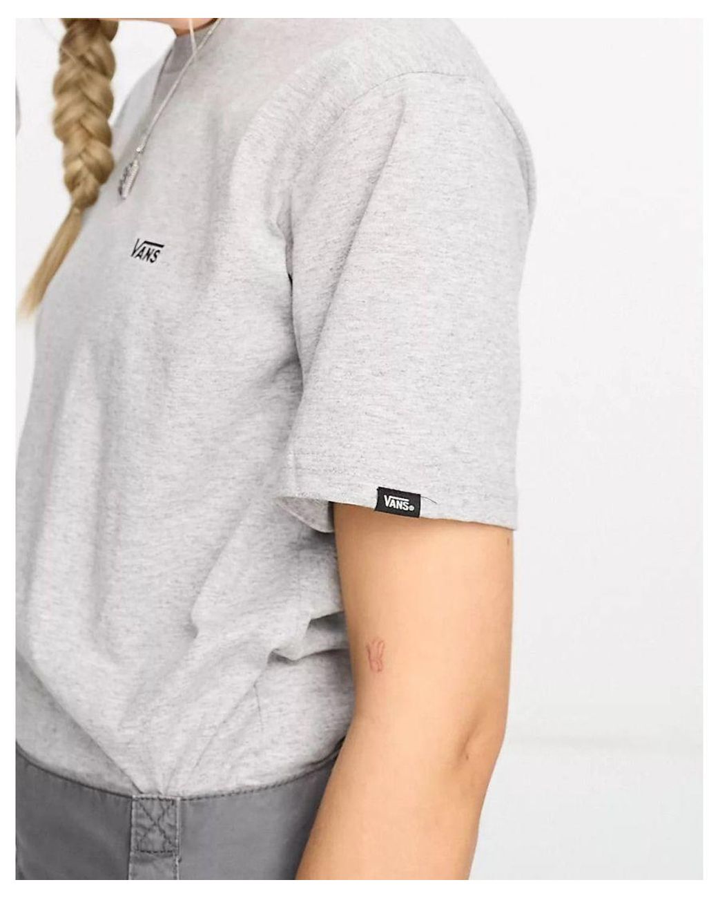Vans small cheap logo t shirt