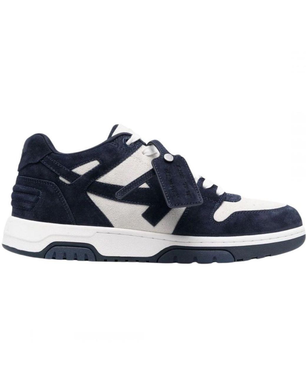 navy blue and off white