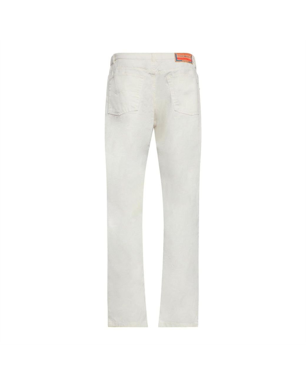 DIESEL White P Definitive Straight Leg Jeans for men