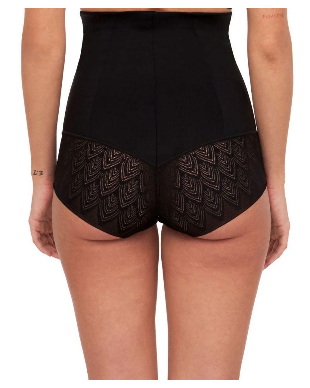 Chantelle Black Sexy Shape Very High Waisted Brief