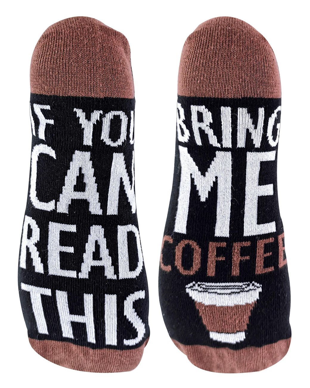 Sock Snob Blue If You Can Read This Socks Bring Me Coffee for men