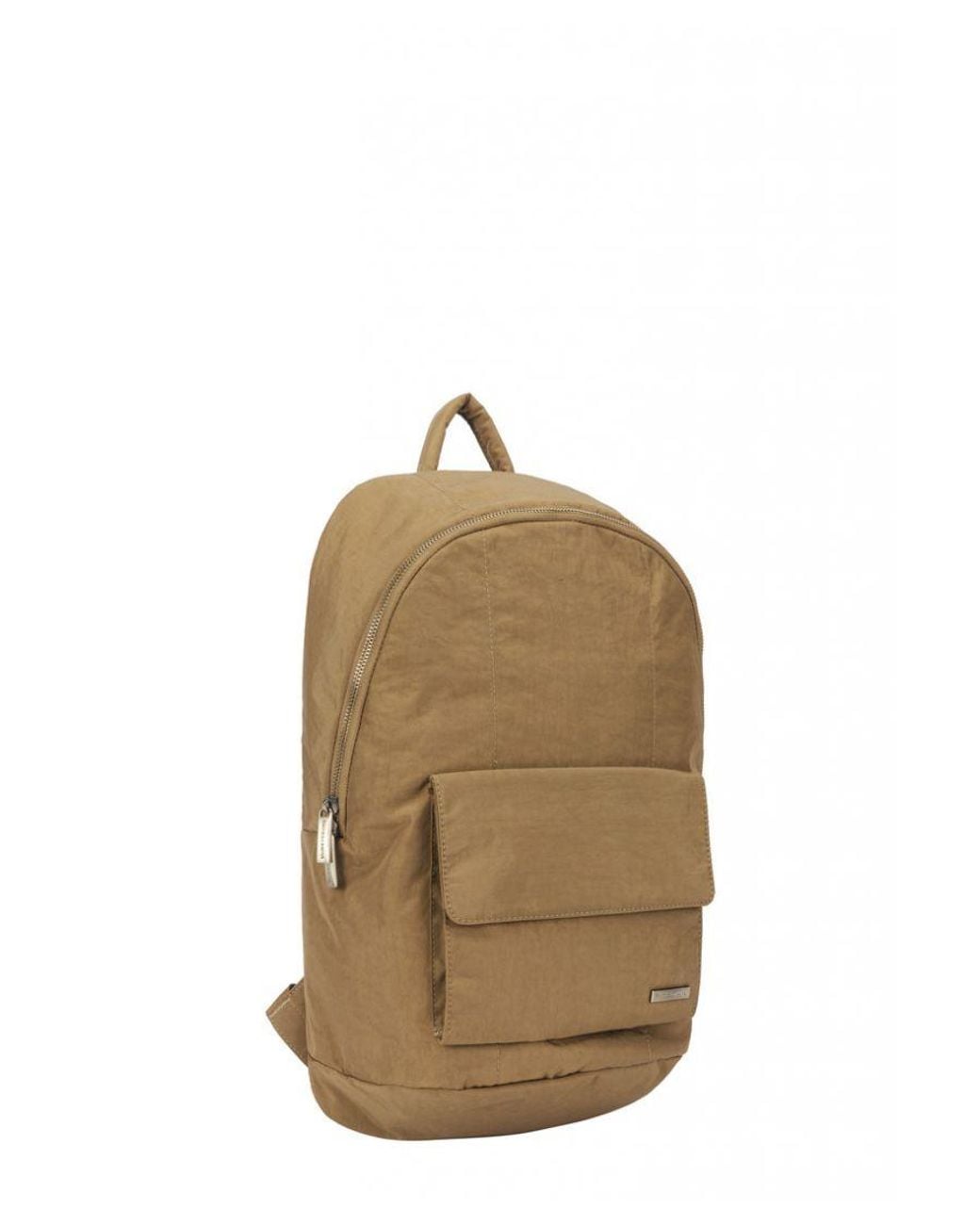 Smith & Canova Metallic Zip Around Nylon Backpack