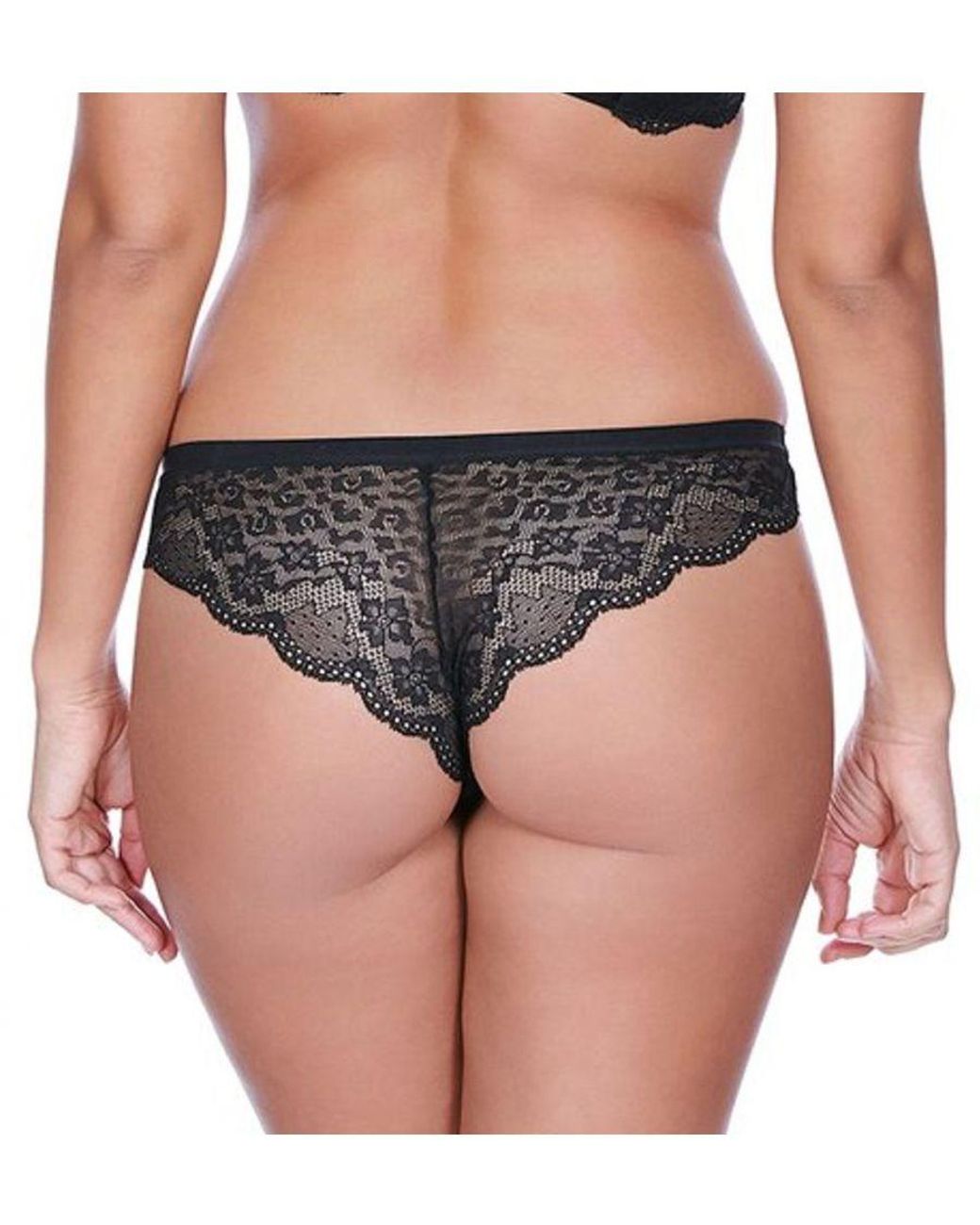 Freya Black Fancies Thong