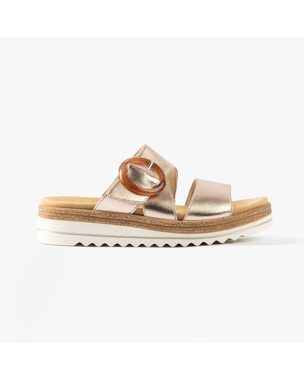Remonte White D0Q51-90 Sandals Leather