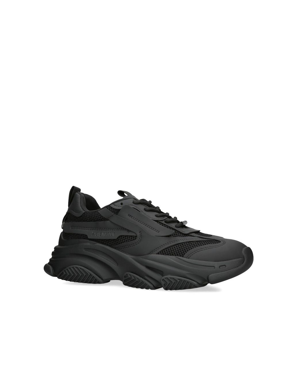 Steve Madden Black Possess Sneakers Fabric for men