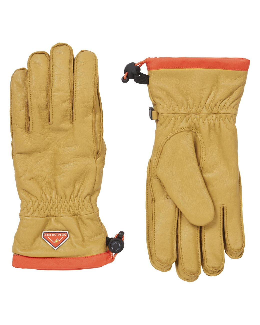 SealSkinz Metallic Waterproof Leather Hiking Gloves With Fusion Control For And