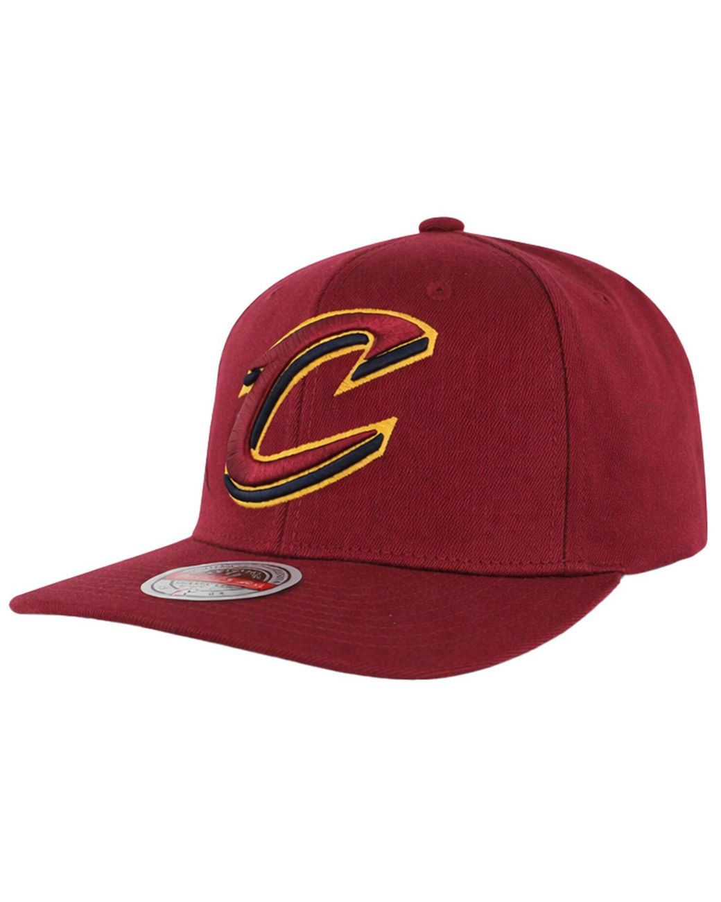 Mitchell & Ness Red Nba Cleveland Cavaliers Team Ground 2.0 Cap