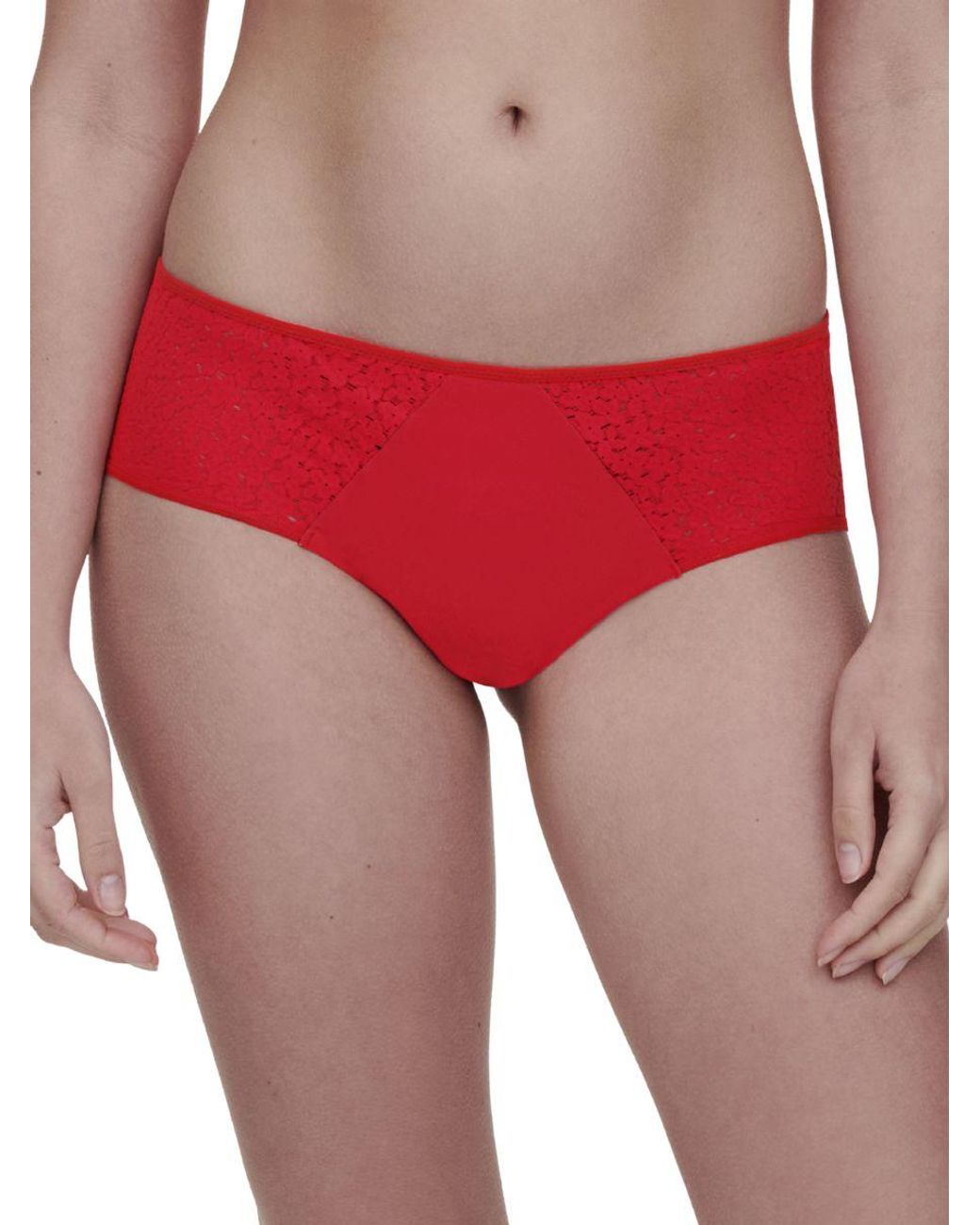 Chantelle Red Norah Hipster Shorty