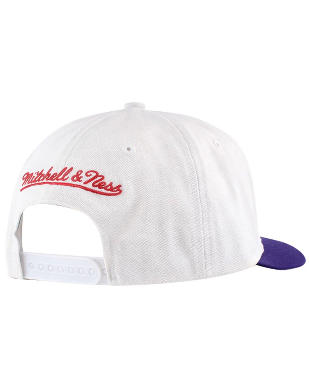 Mitchell & Ness White Nba Los Angeles Lakers 1985 World Champions Cap Cotton