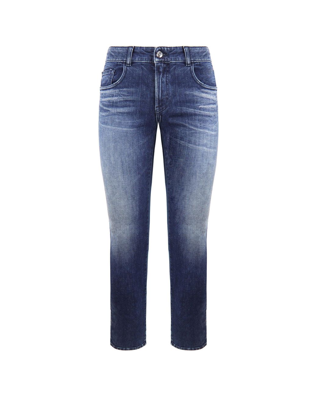 Emporio Armani Blue Regular Fit Jeans for men