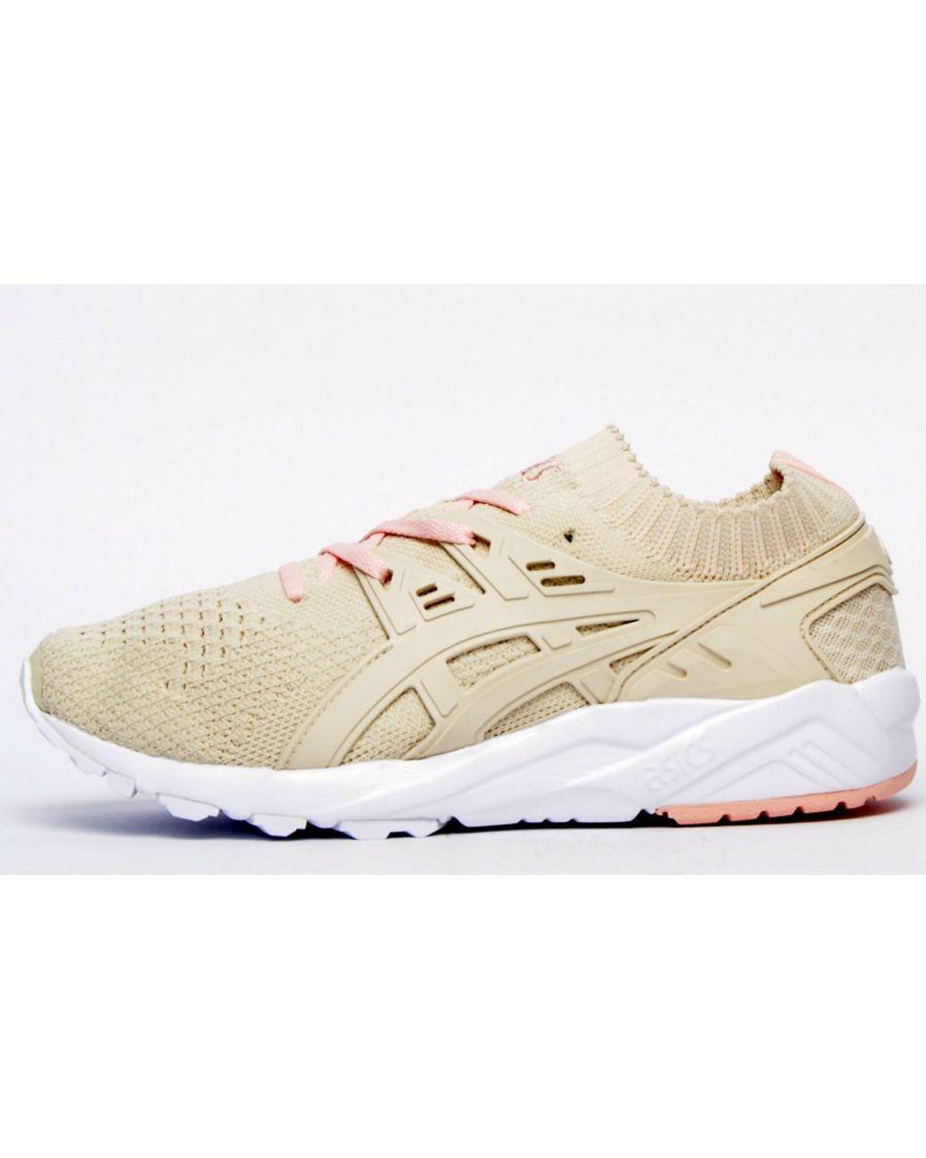 Asics gel kayano trainer knit beige sale