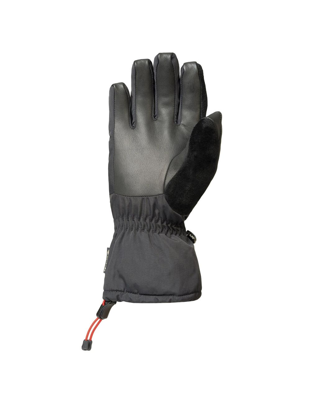 Trekmates Gray Ladies Waterproof Gore Tex Warm Insulated Leather Palm Mountain Gloves for men