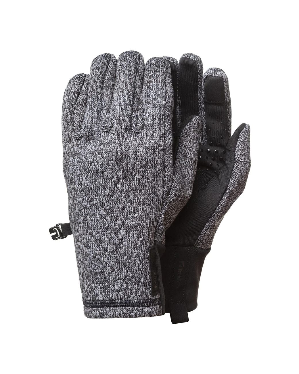 Trekmates Gray Thurso Gloves Windproof Breathable Warm Hiking Walking for men