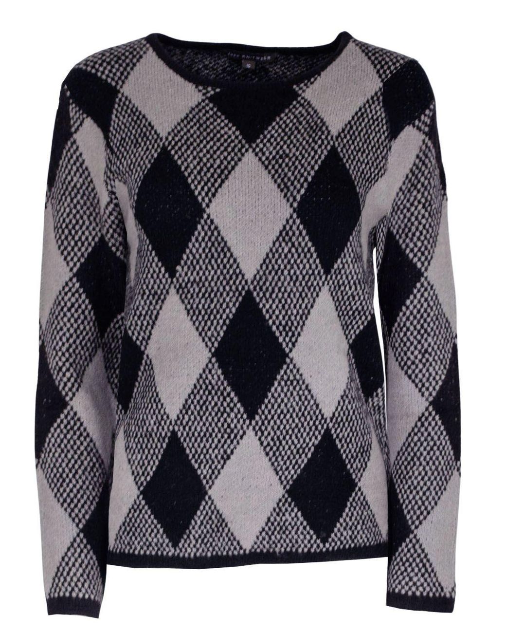 love knitwear Black Diamond Knit Jumper