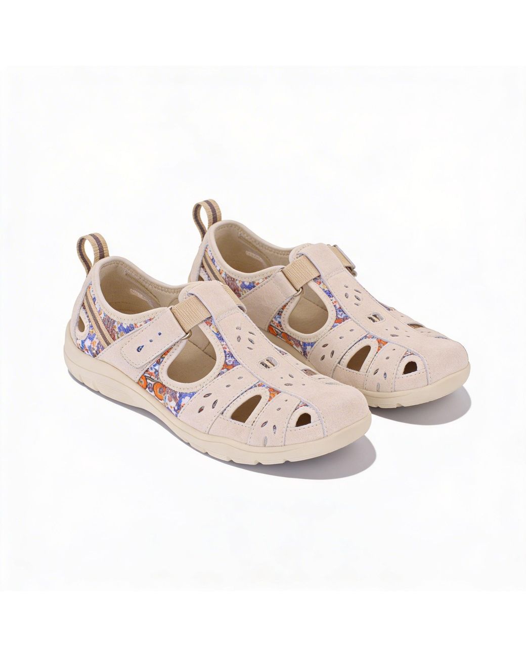 Free Spirit Pink Cleveland Casual Shoes Parchment Multi