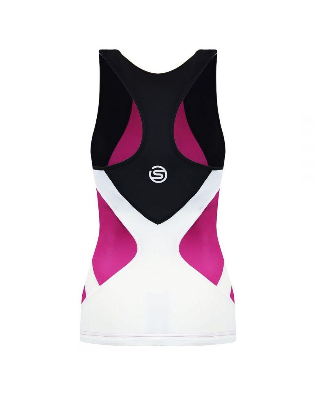 Skins Purple Triathlon Compression Sleeveless Racer Back Top T49085051