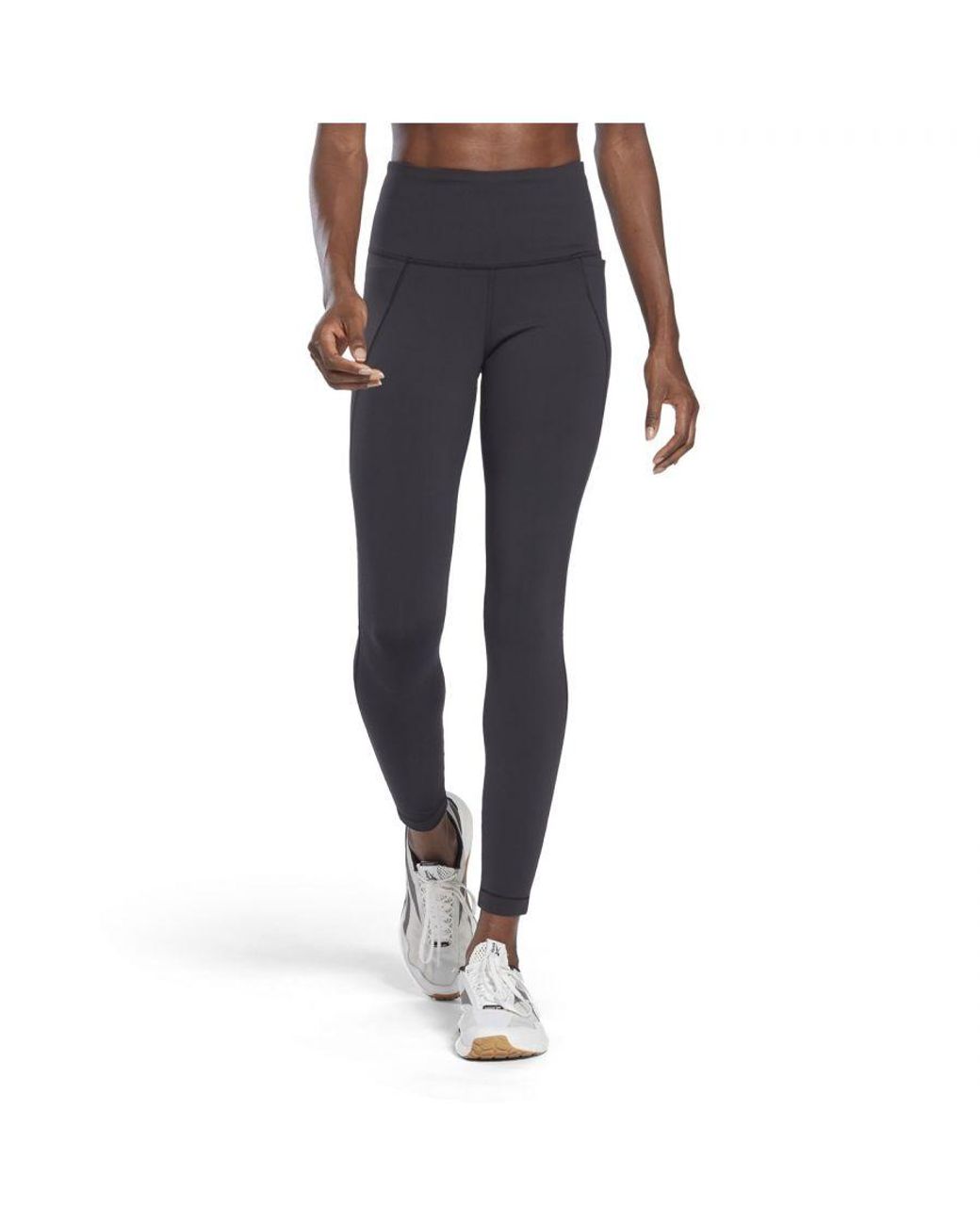 Reebok Blue Luxury High Rise Tights