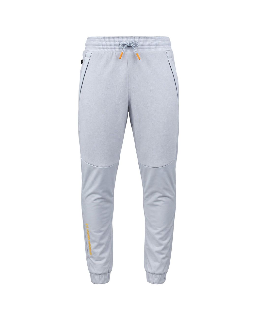Under Armour Blue Rush Fleece Track Pants for men