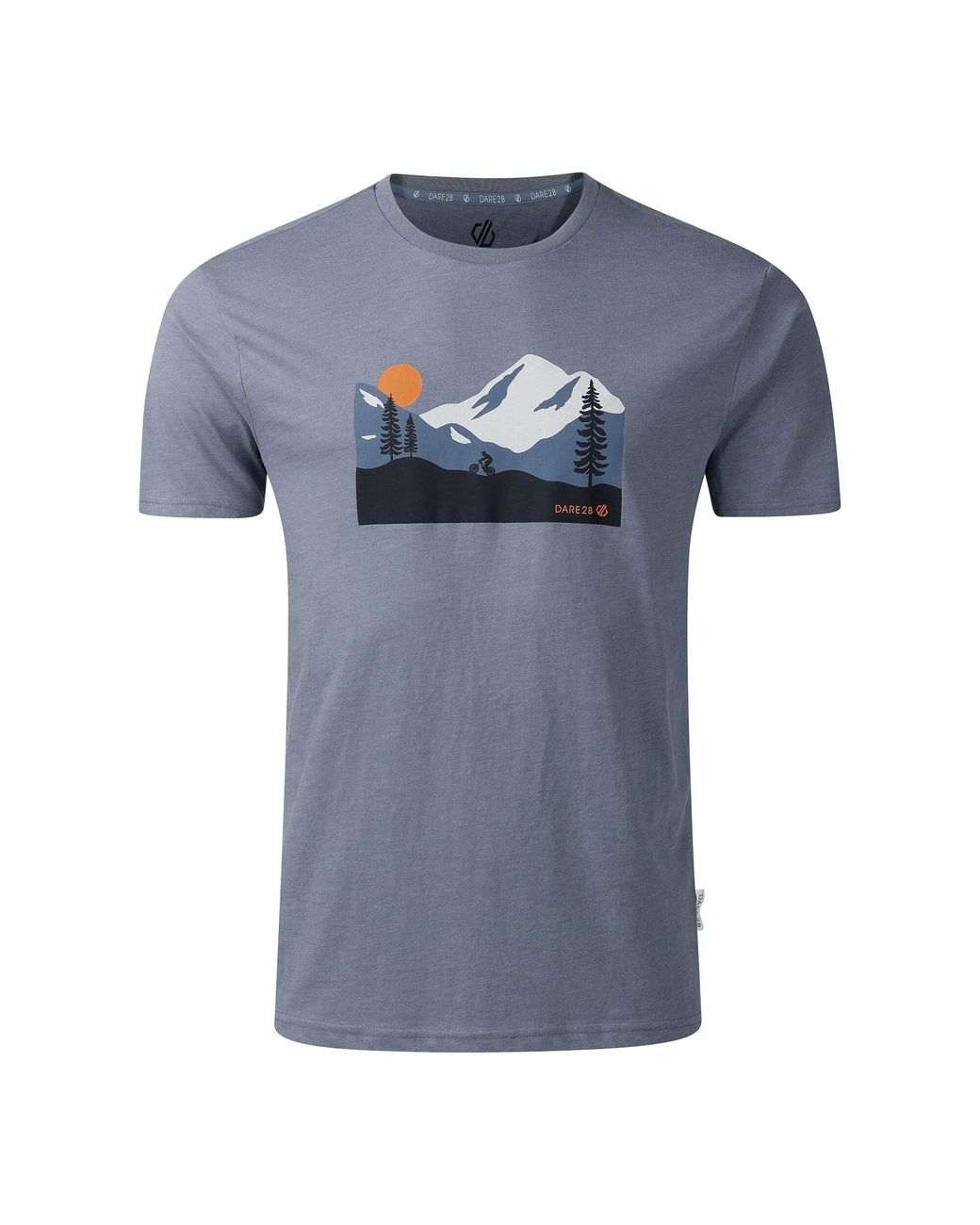 Dare 2b Blue Movement Iii Mountain Scene T-Shirt (Mercury) for men