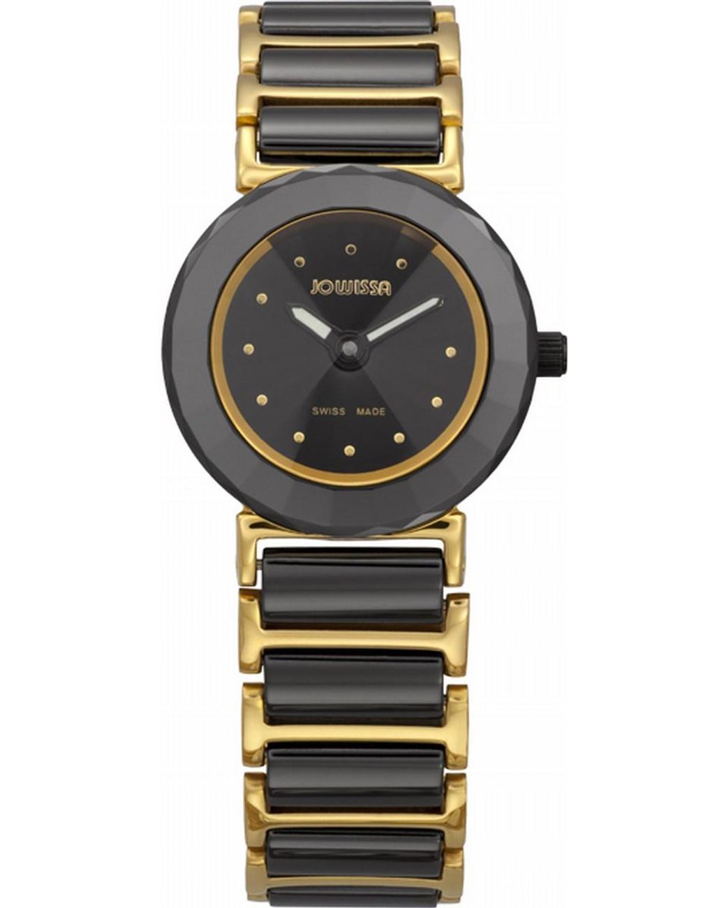 JOWISSA Gray Ceramic Classic 'Sblack Watch