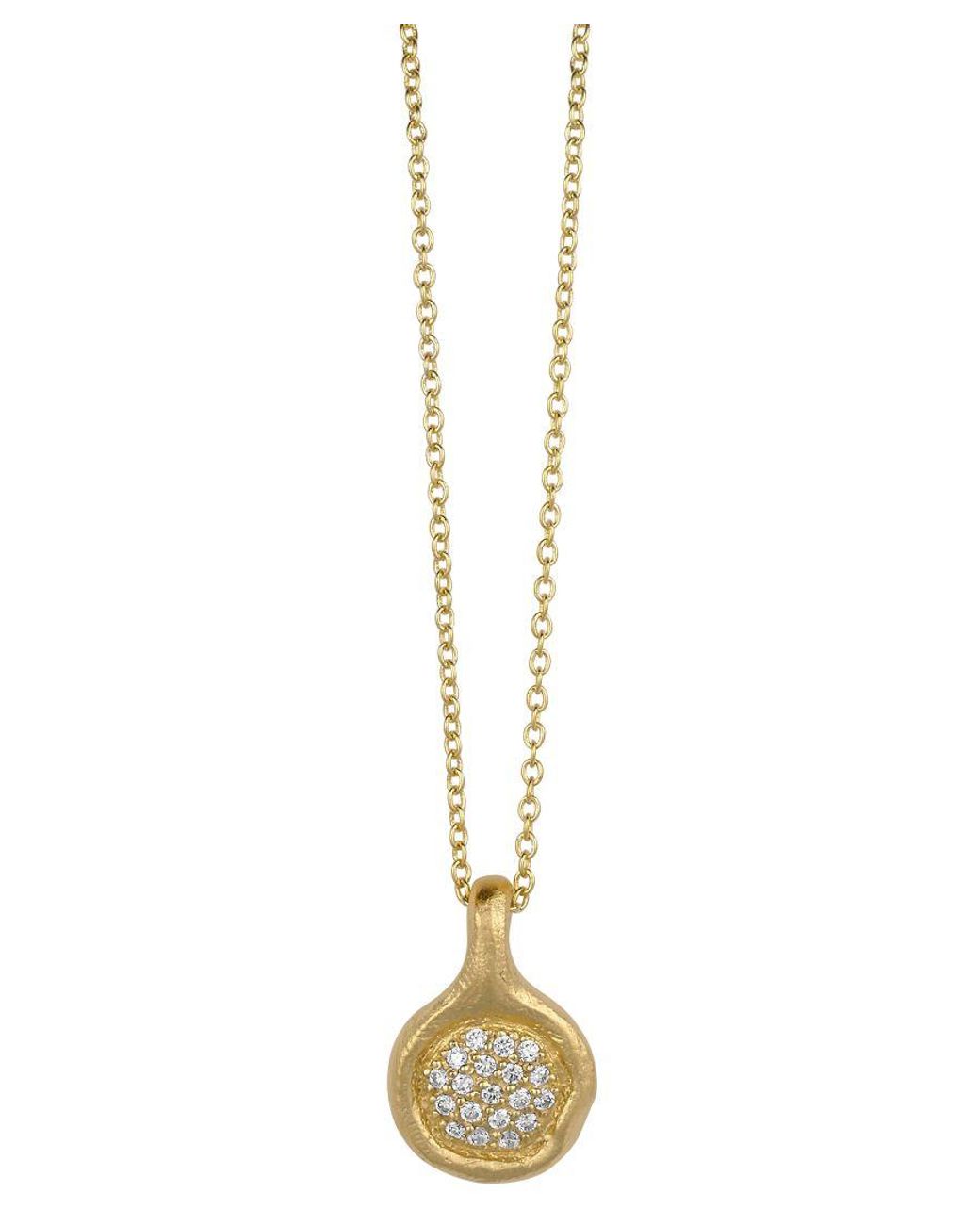 Orphelia Black 925 Sterling Chain With Pendant