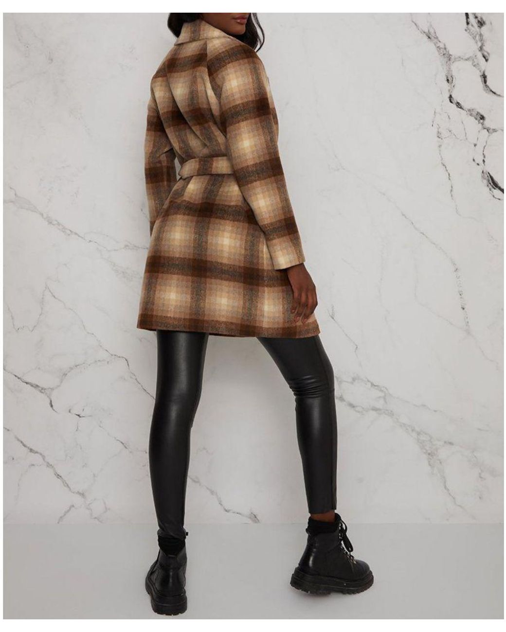 Chi Chi London Brown Coat