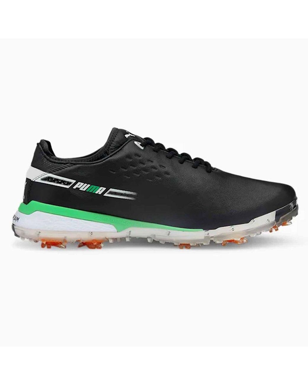 PUMA Black Proadapt Delta X Le Golf Shoes Leather for men