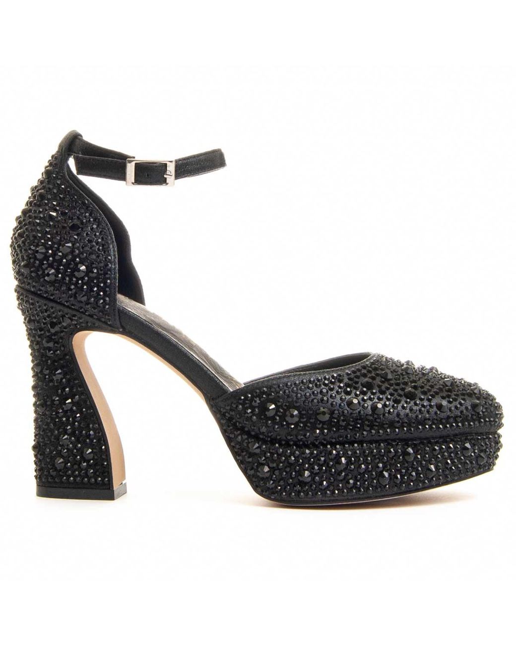 Montevita Black Heeled Shoe Salonnt7
