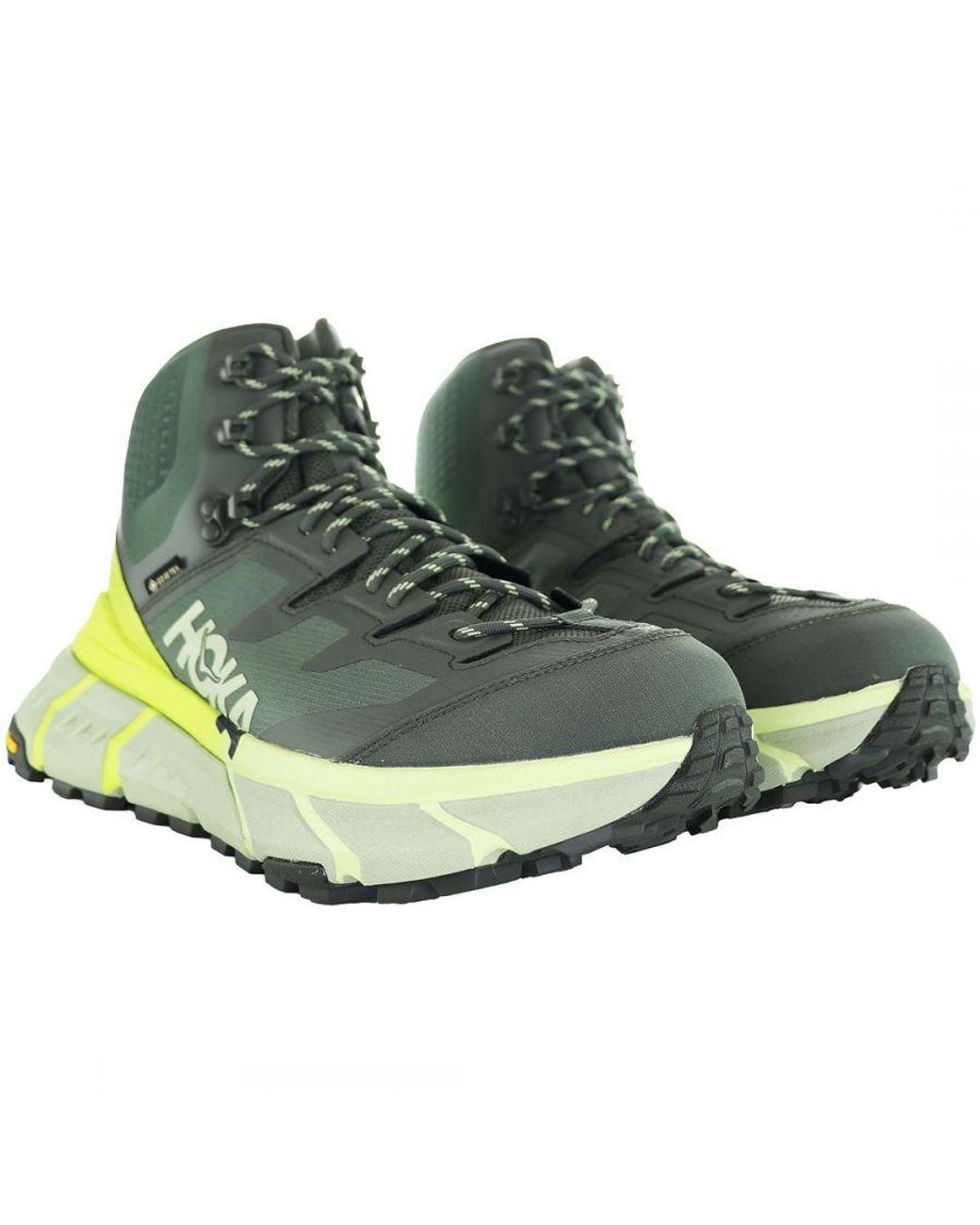 Hoka One One Tennine Hike Gore-Tex Boots in Green for Men Lyst UK