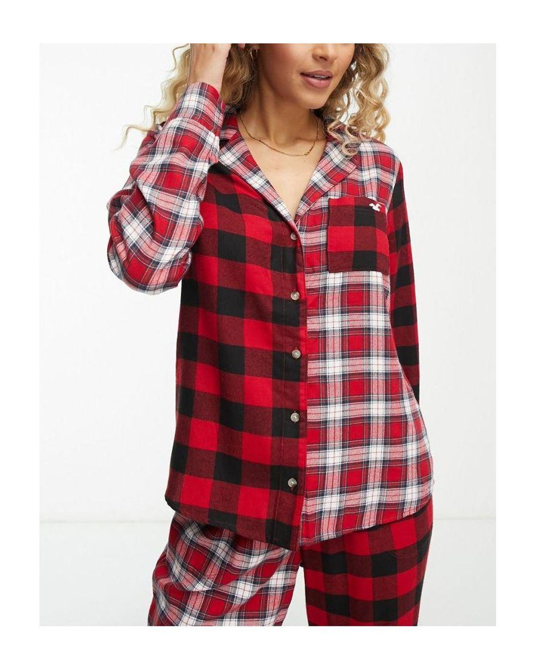 Hollister flannel hooded sales