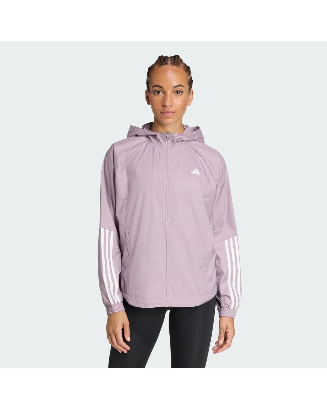 Adidas Originals Purple Wind.Rdy Hyperglam Windbreaker