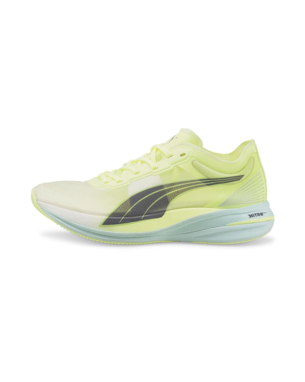 PUMA Green Deviate Nitrotm Elite Running Shoes