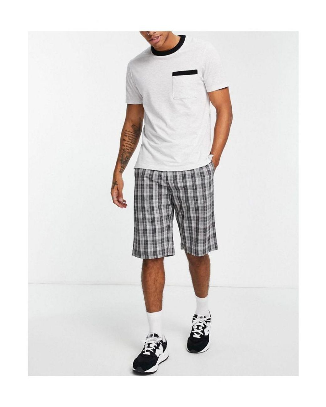 Topman shop white shorts