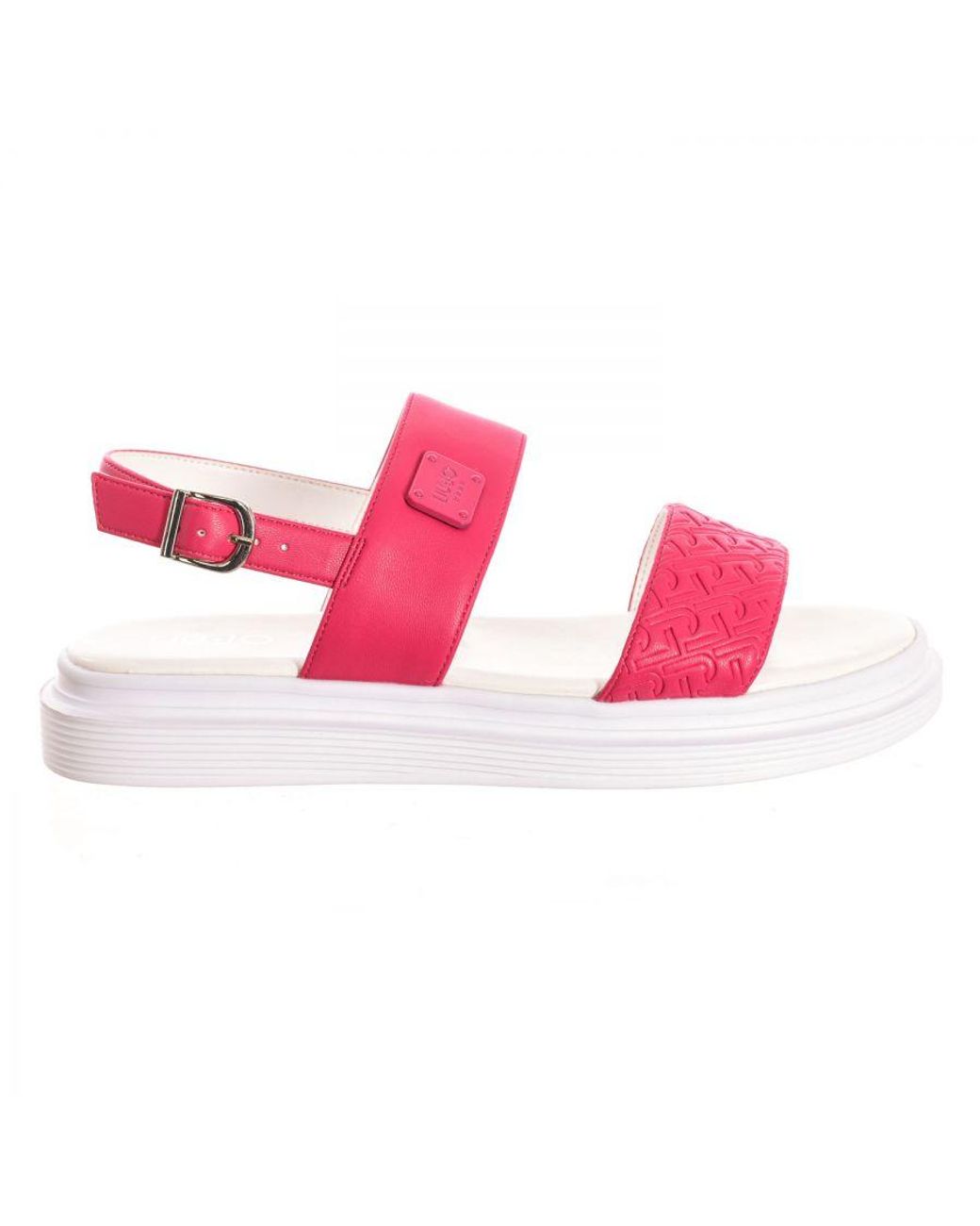 Liu Jo Pink Marty 522 Round Toe Sandal 4A3725Ex014