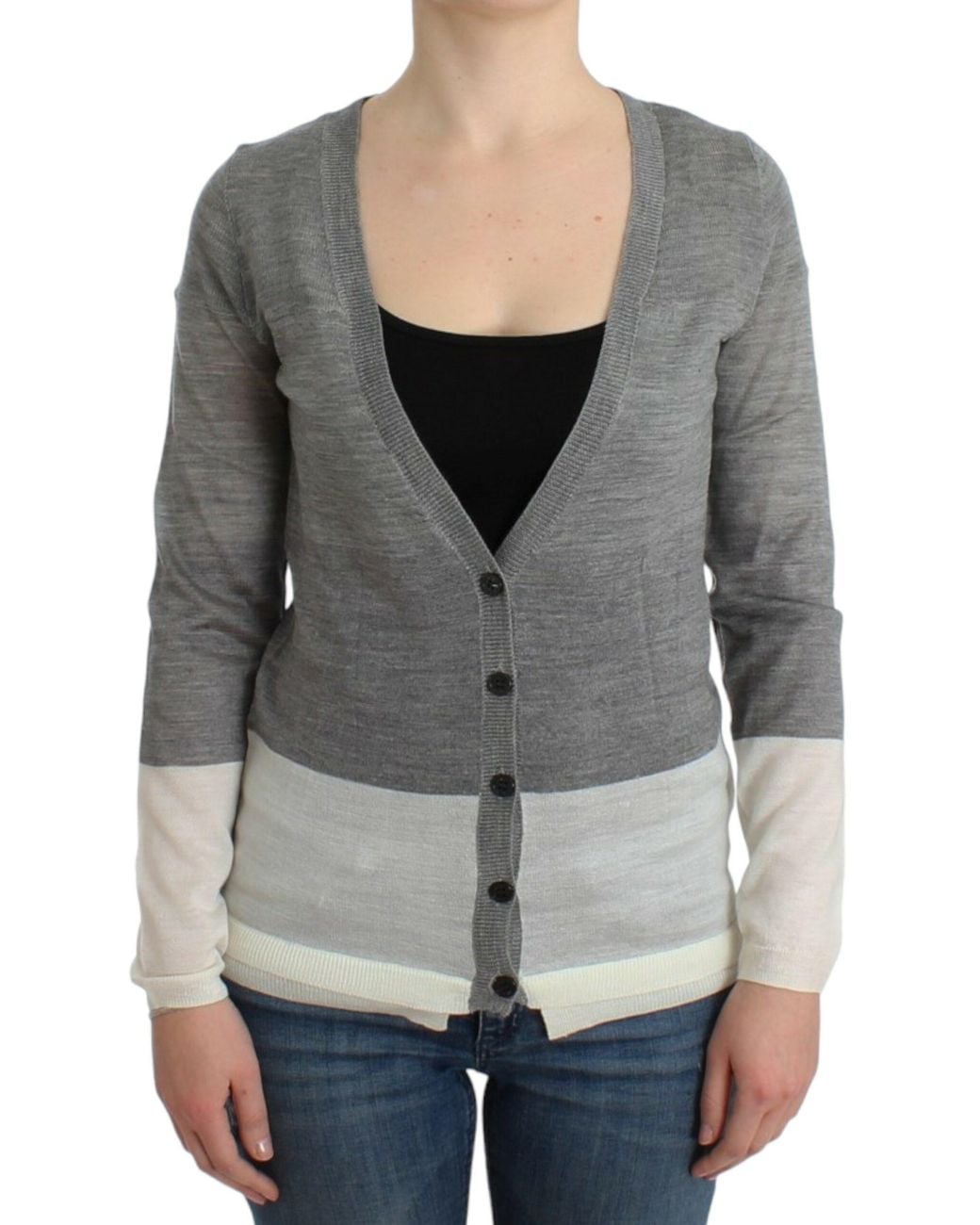 CoSTUME NATIONAL Gray Lightweight Cardigan