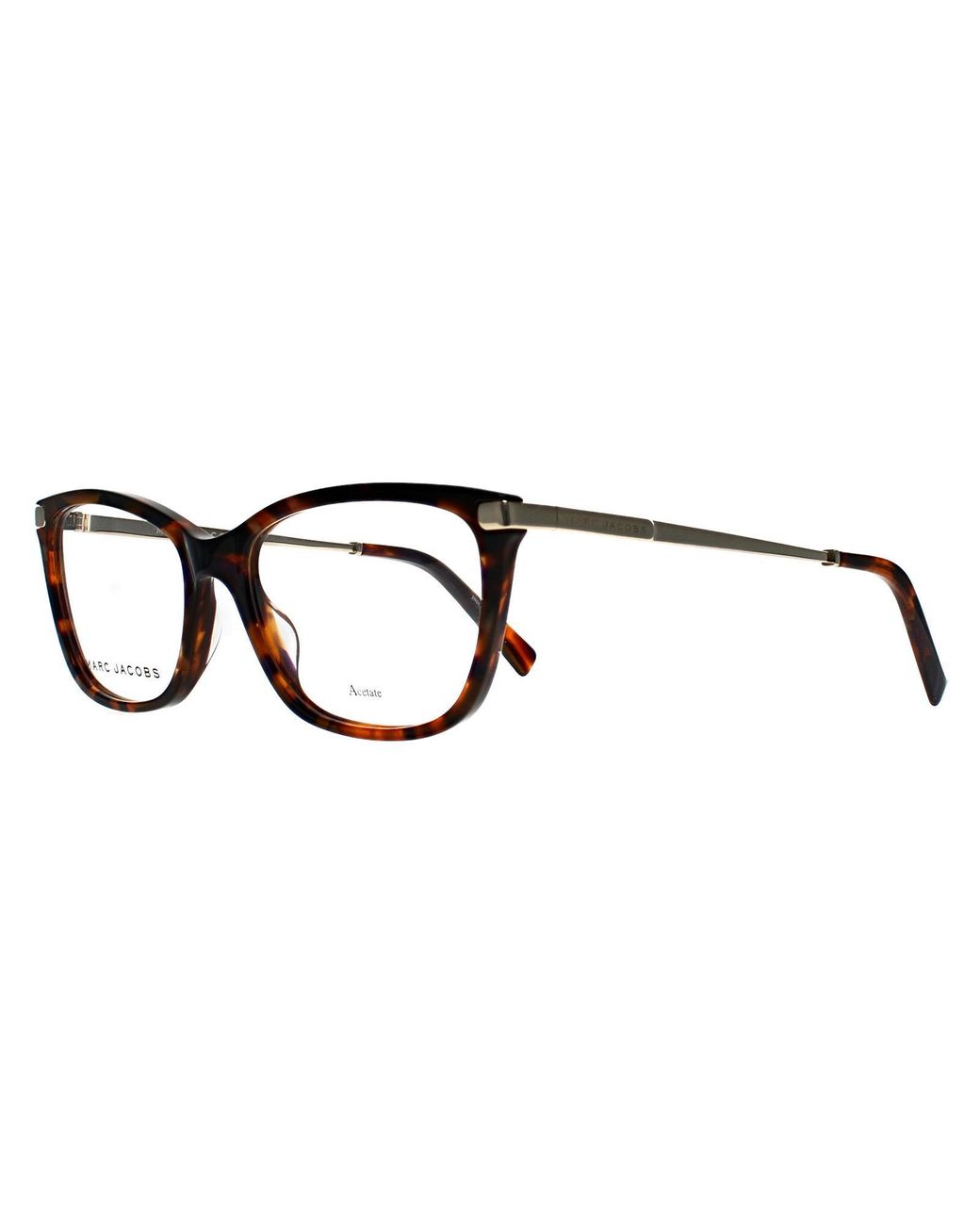 Marc Jacobs Brown Rectangular Tortoise 400