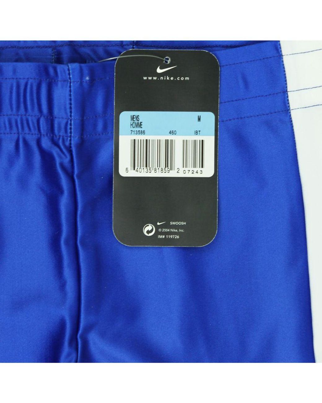 Nike Blue Dri-Fit Stretch Waist Running Shorts 713586 460 for men