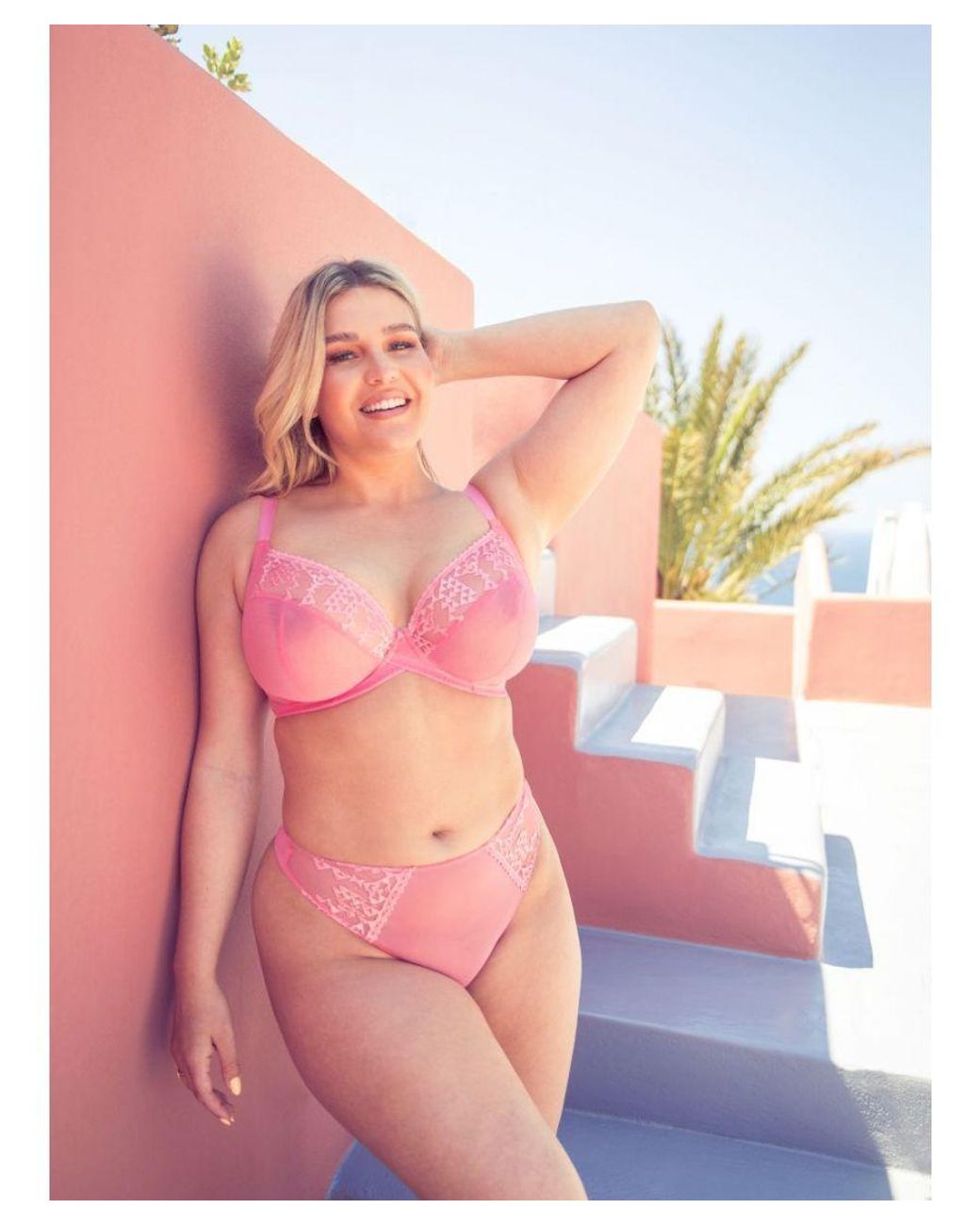 Curvy Kate Pink Centre Stage Deep Thong
