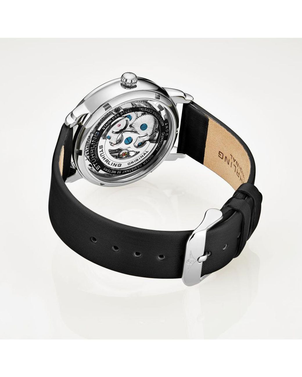 Stuhrling Gray Winchester 3982 Automatic 40Mm Skeleton
