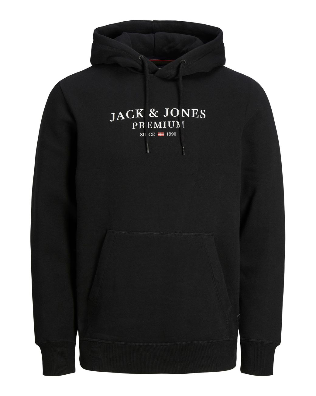 Jack & Jones Black Kapuzensweatshirt for men