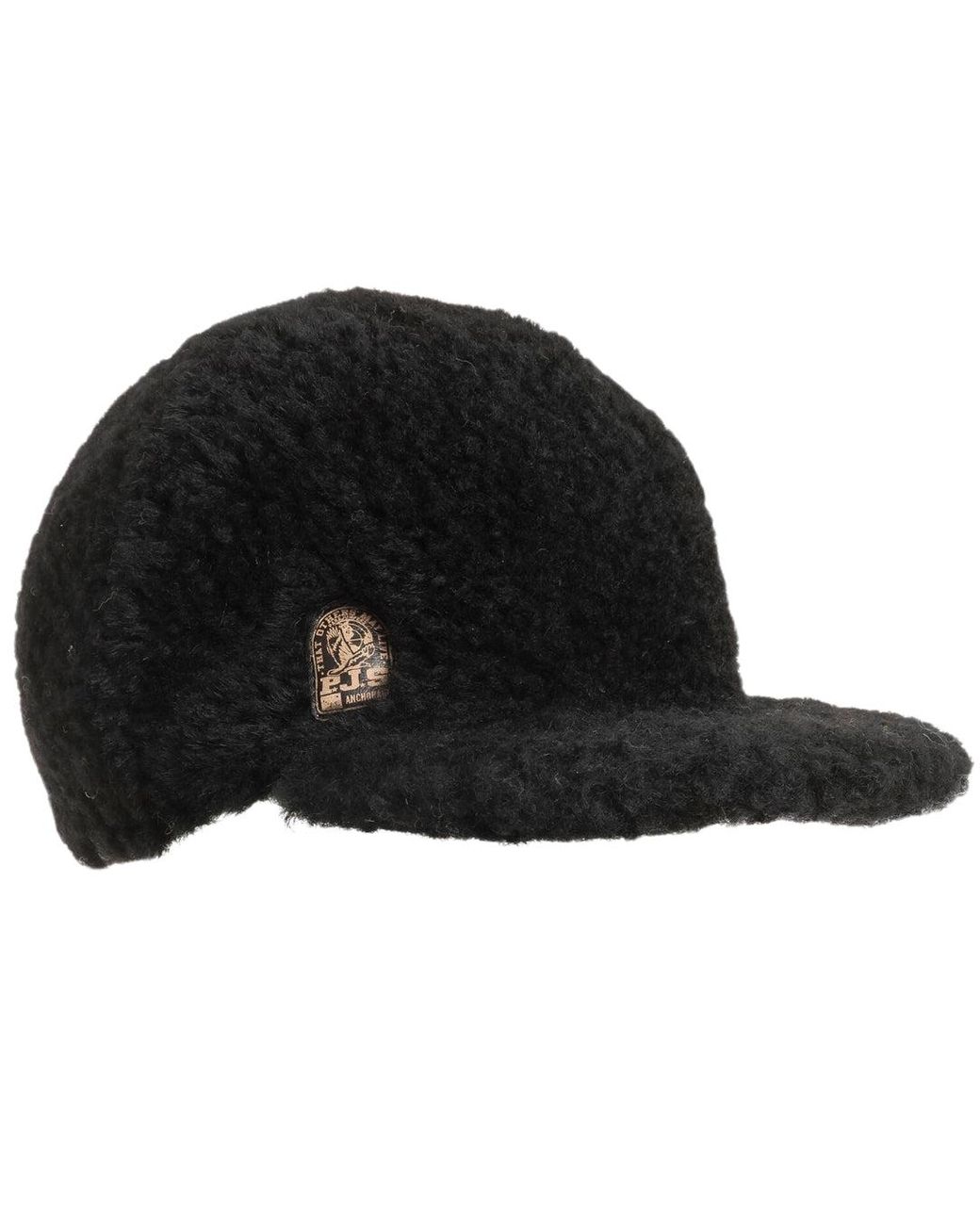 Parajumpers Black Plain Riding Hat